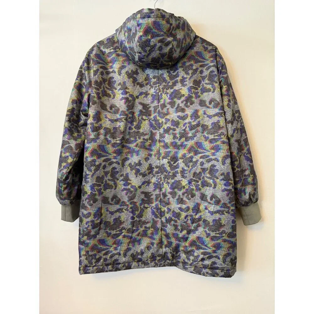 Converse Holographic Camouflage Hooded Jacket Medium